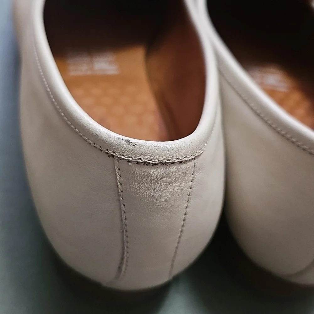 Beckett Simonon Greta Belgian Loafers Size 8 In Dove - Picture 3 of 7